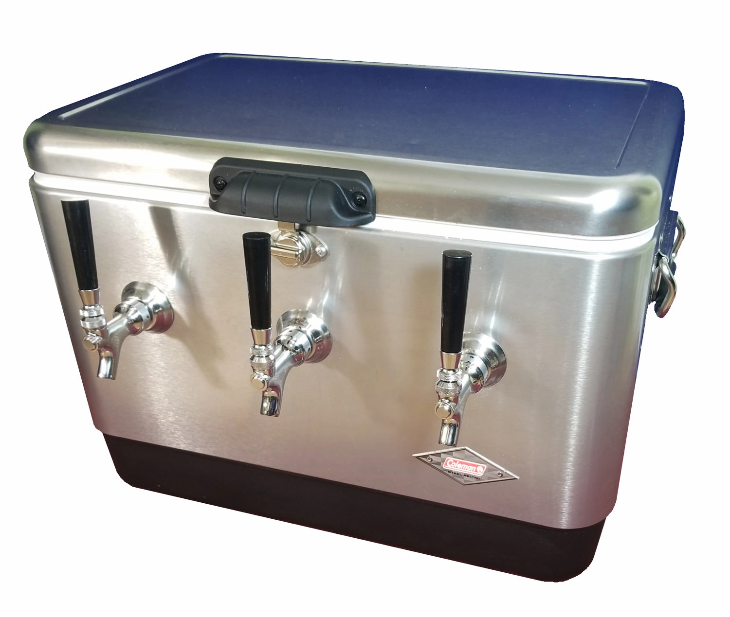 50' All SS304 Contact Triple Faucet Stainless Jockey Box