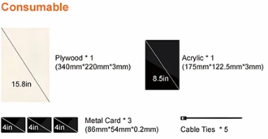 AlgoLaser DIY KIT 5W Diode Laser Engraver