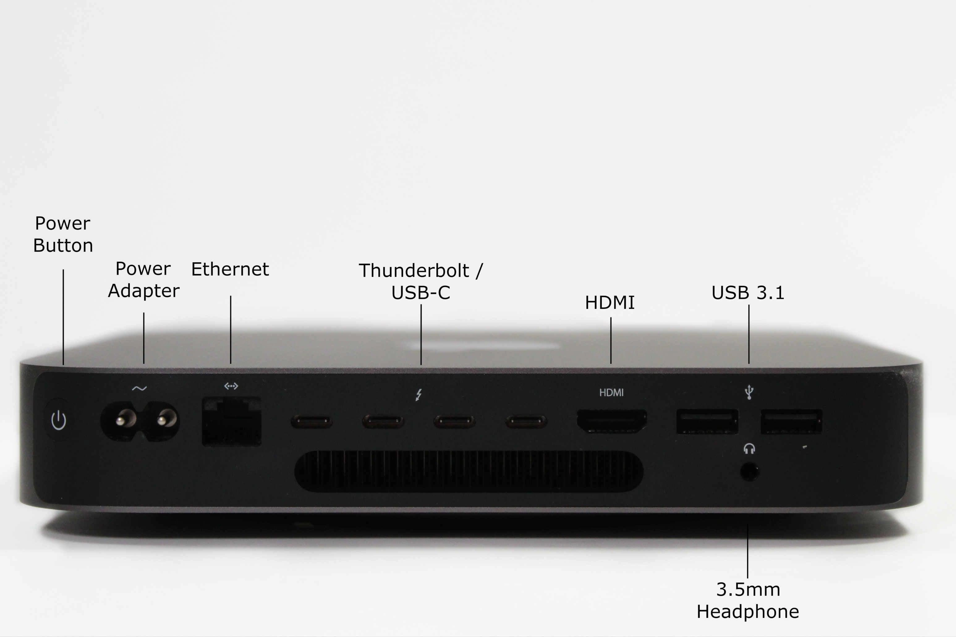 Apple Mac Mini 2018 (Model A1993) - 3.2GHz 6-Core Intel Core i7. 64GB RAM. 2TB SSD