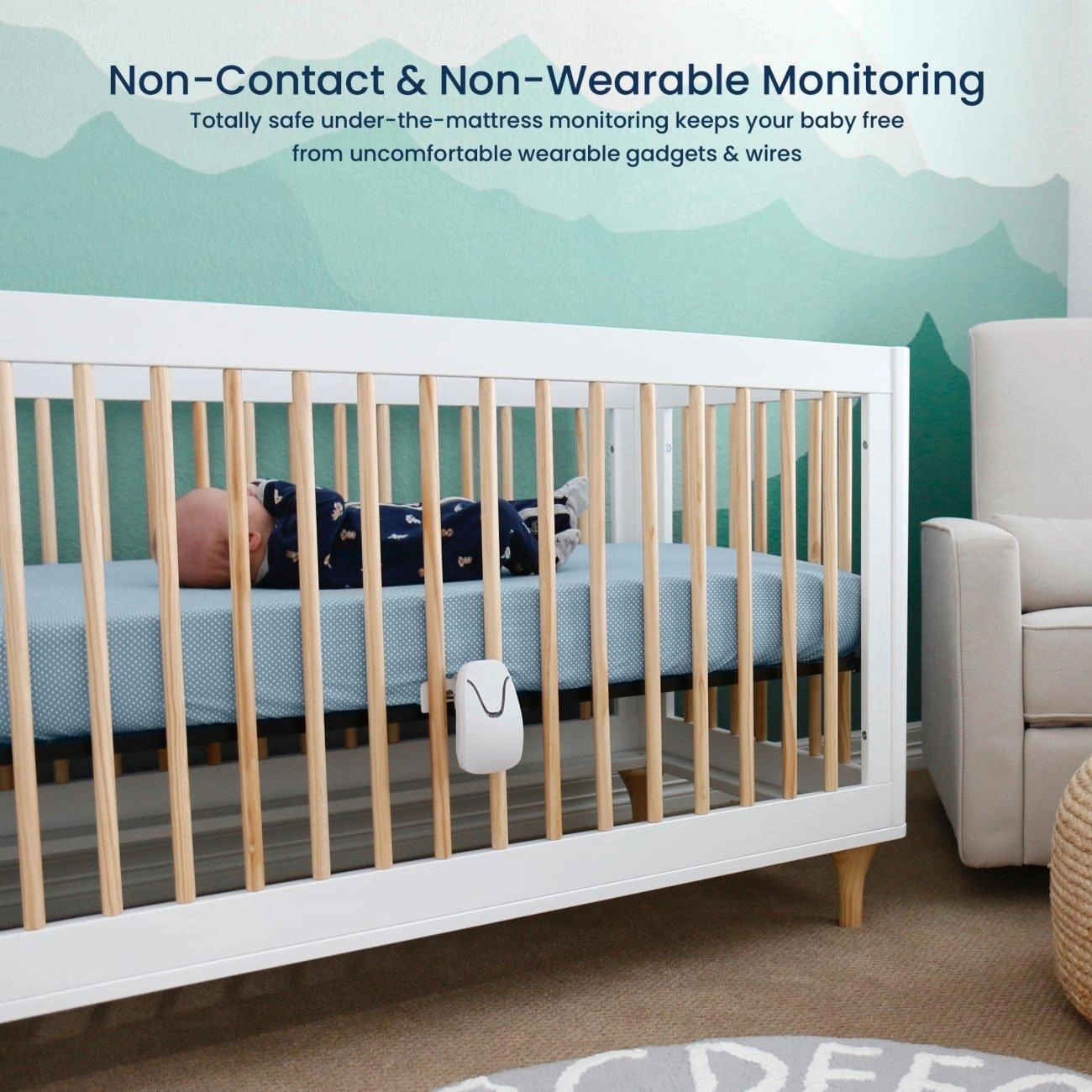 Babysense True Sleep: Video Baby Monitor with Breathing Motion Detection & Safety Alerts. 1 or 2 Cameras