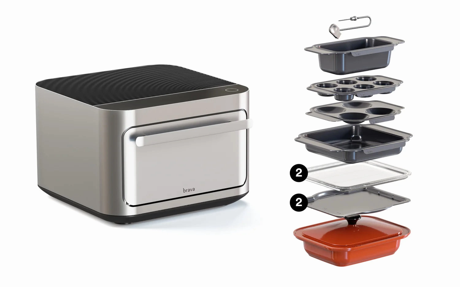 Brava 10-in-1 Touchscreen Countertop Smart Oven