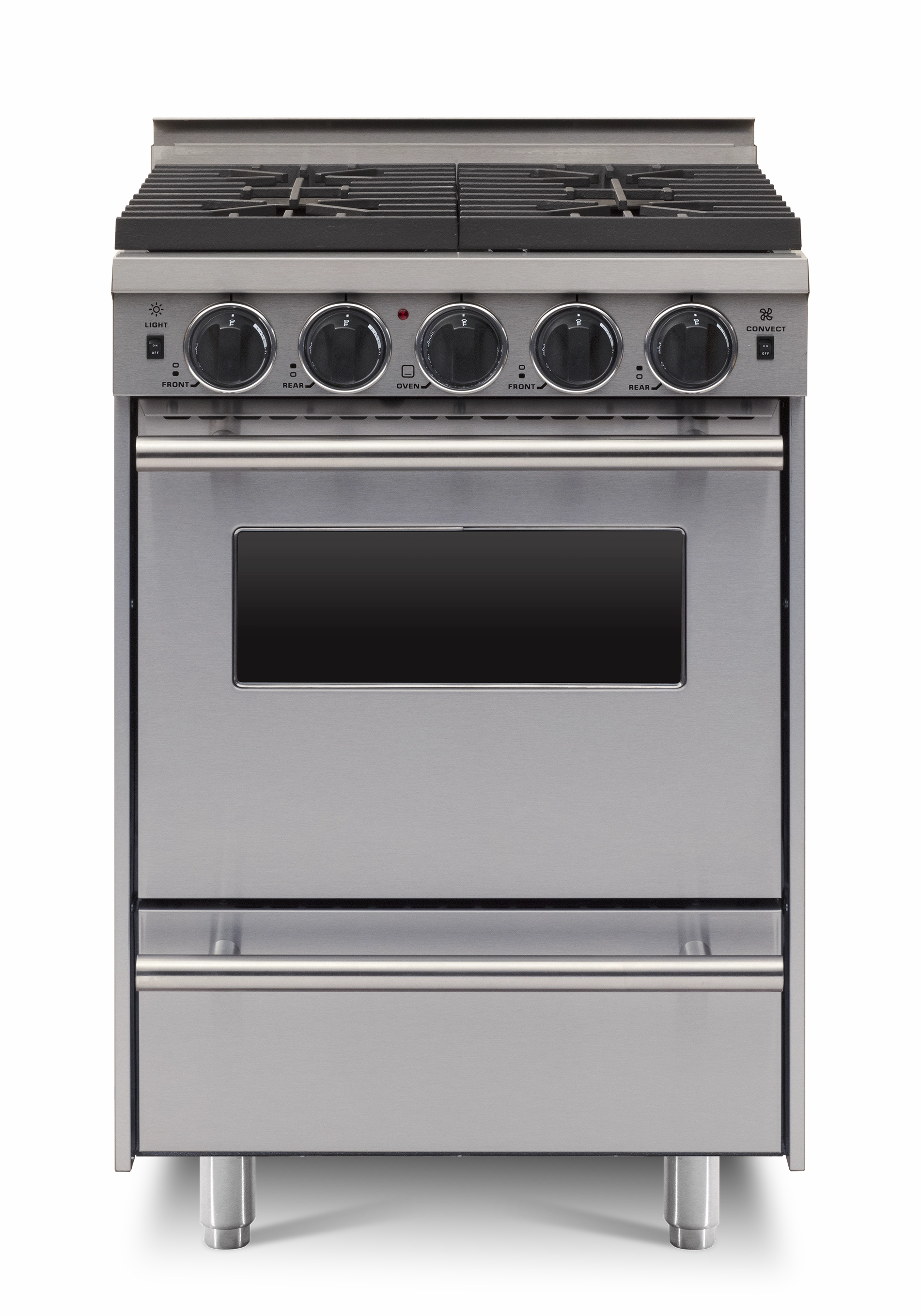 Chicago Brick Oven - 24 All-Gas Convection Range - Open Burners