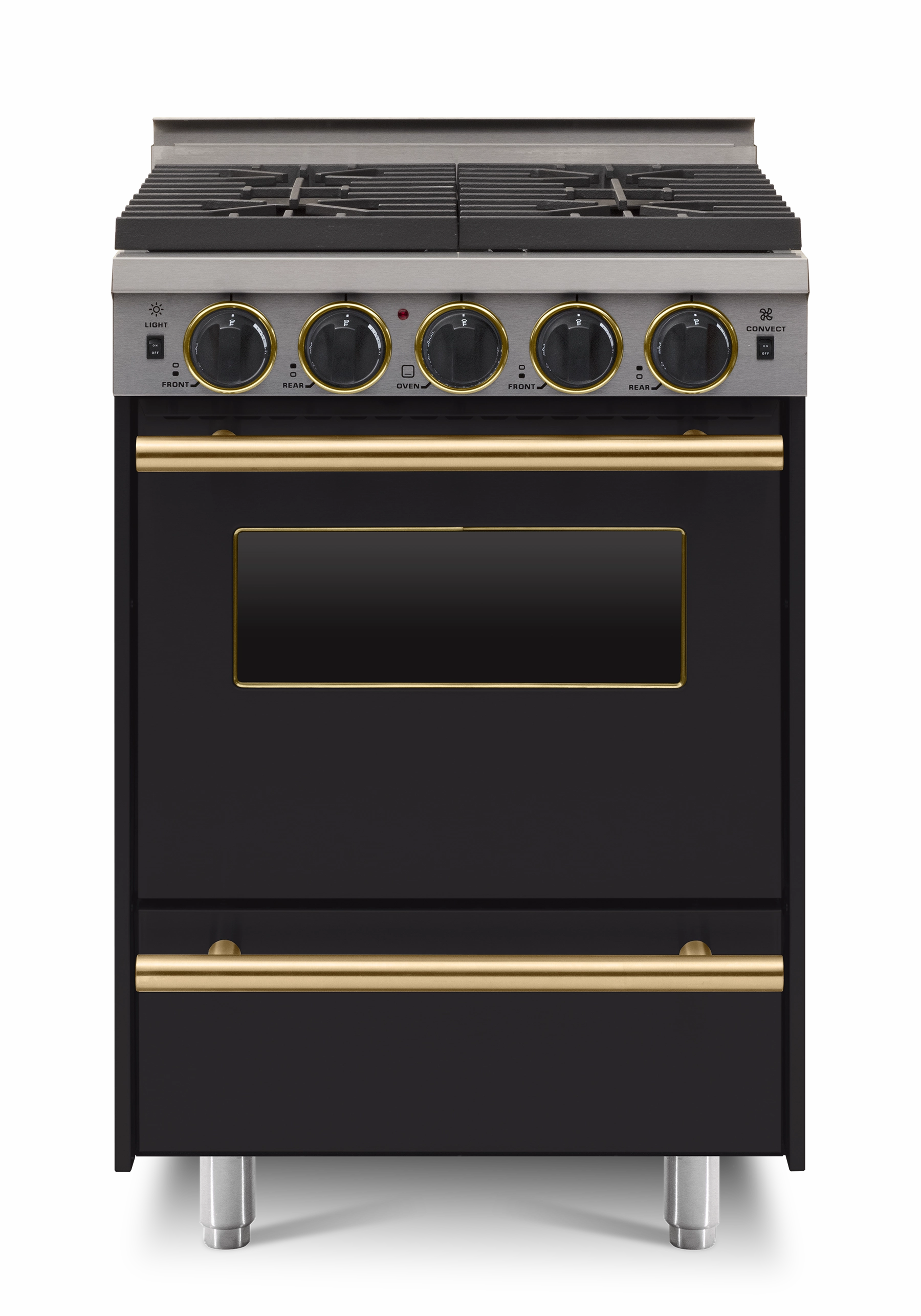 Chicago Brick Oven - 24 All-Gas Convection Range - Open Burners