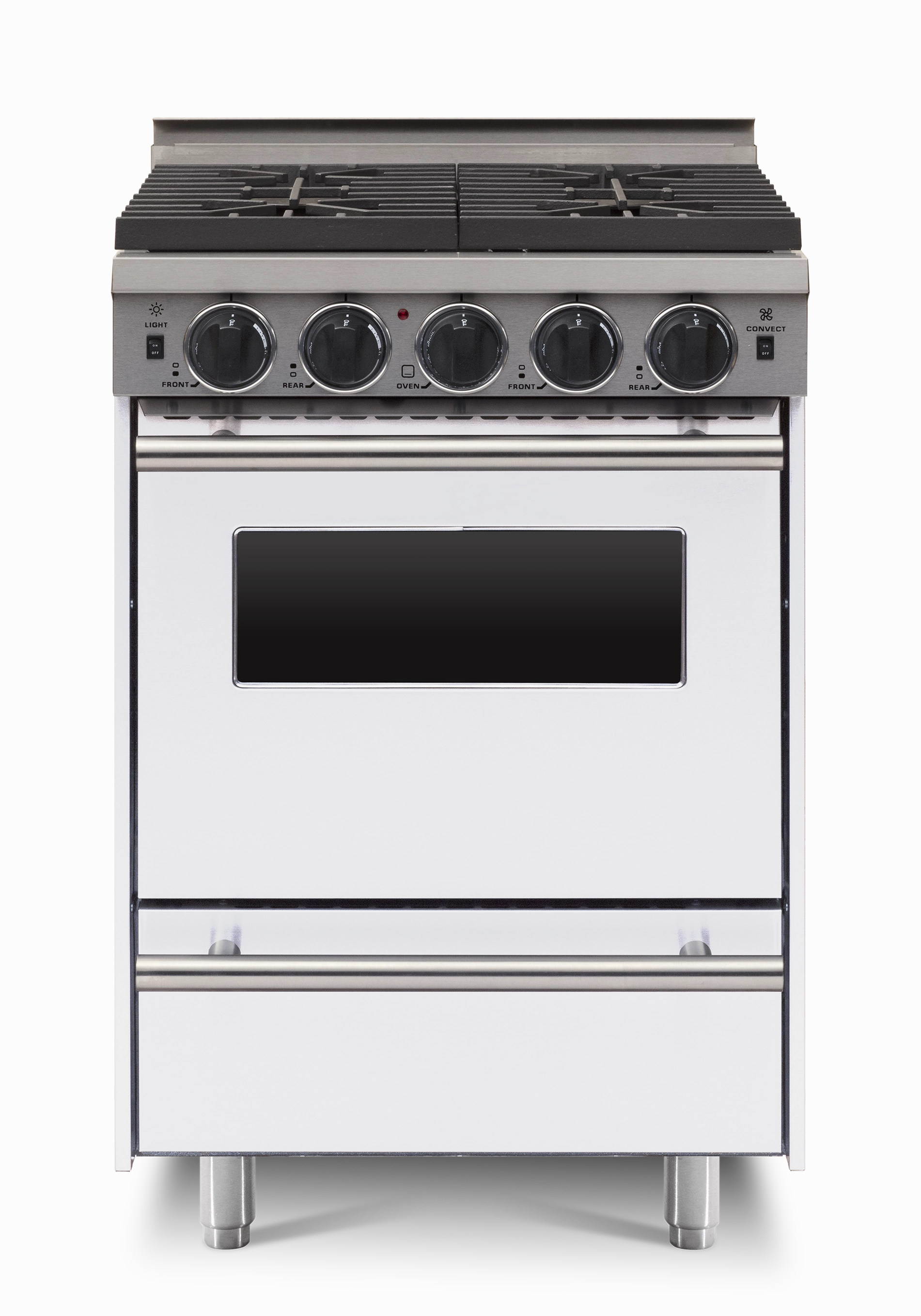 Chicago Brick Oven - 24 All-Gas Convection Range - Open Burners