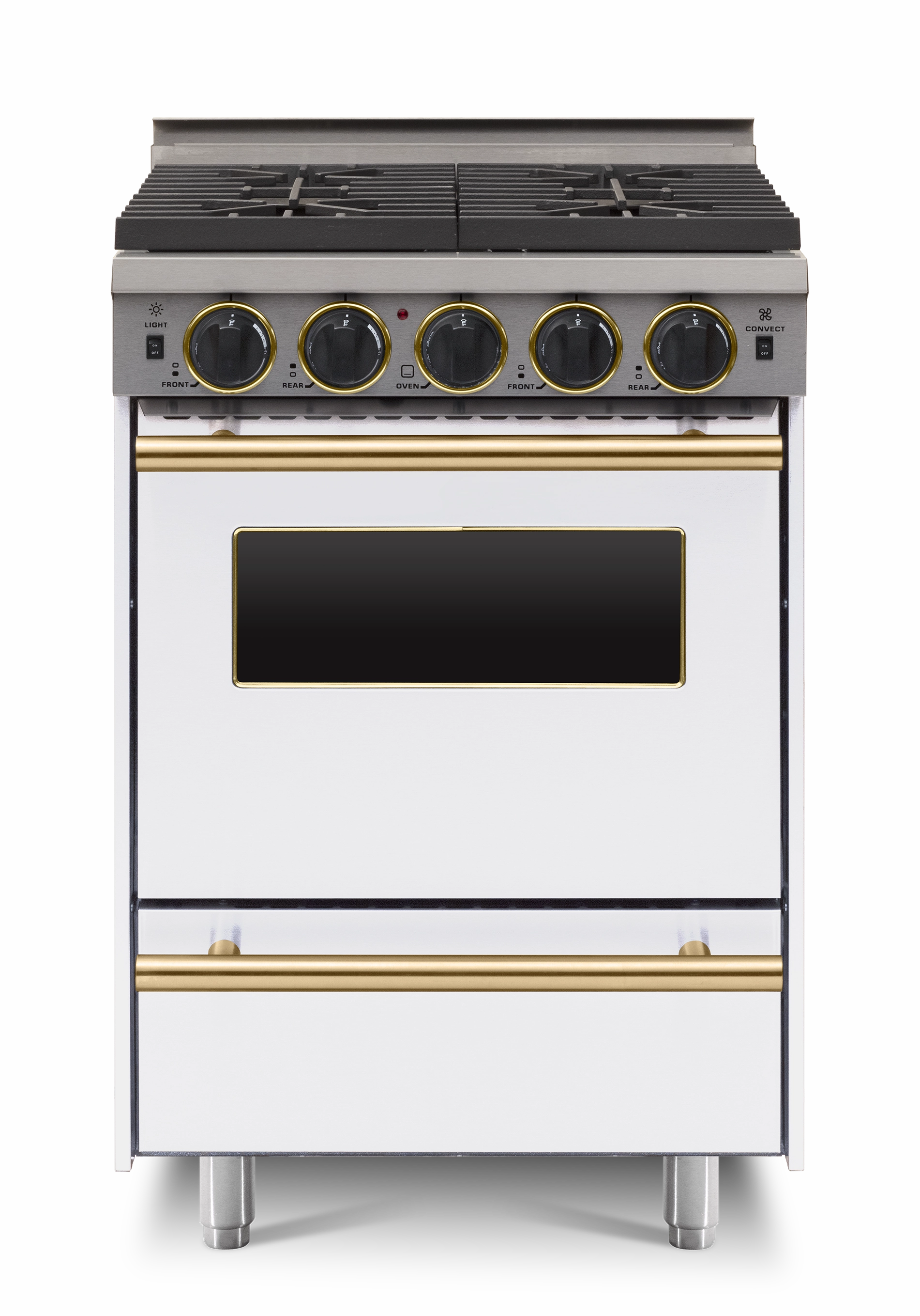 Chicago Brick Oven - 24 All-Gas Convection Range - Open Burners