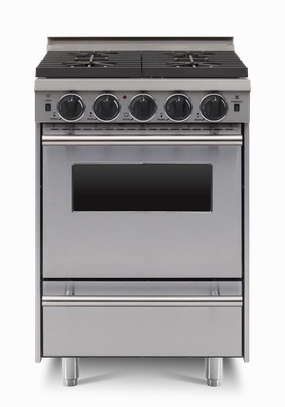 Chicago Brick Oven - 24 All Gas Convection Range - Sealed Burners