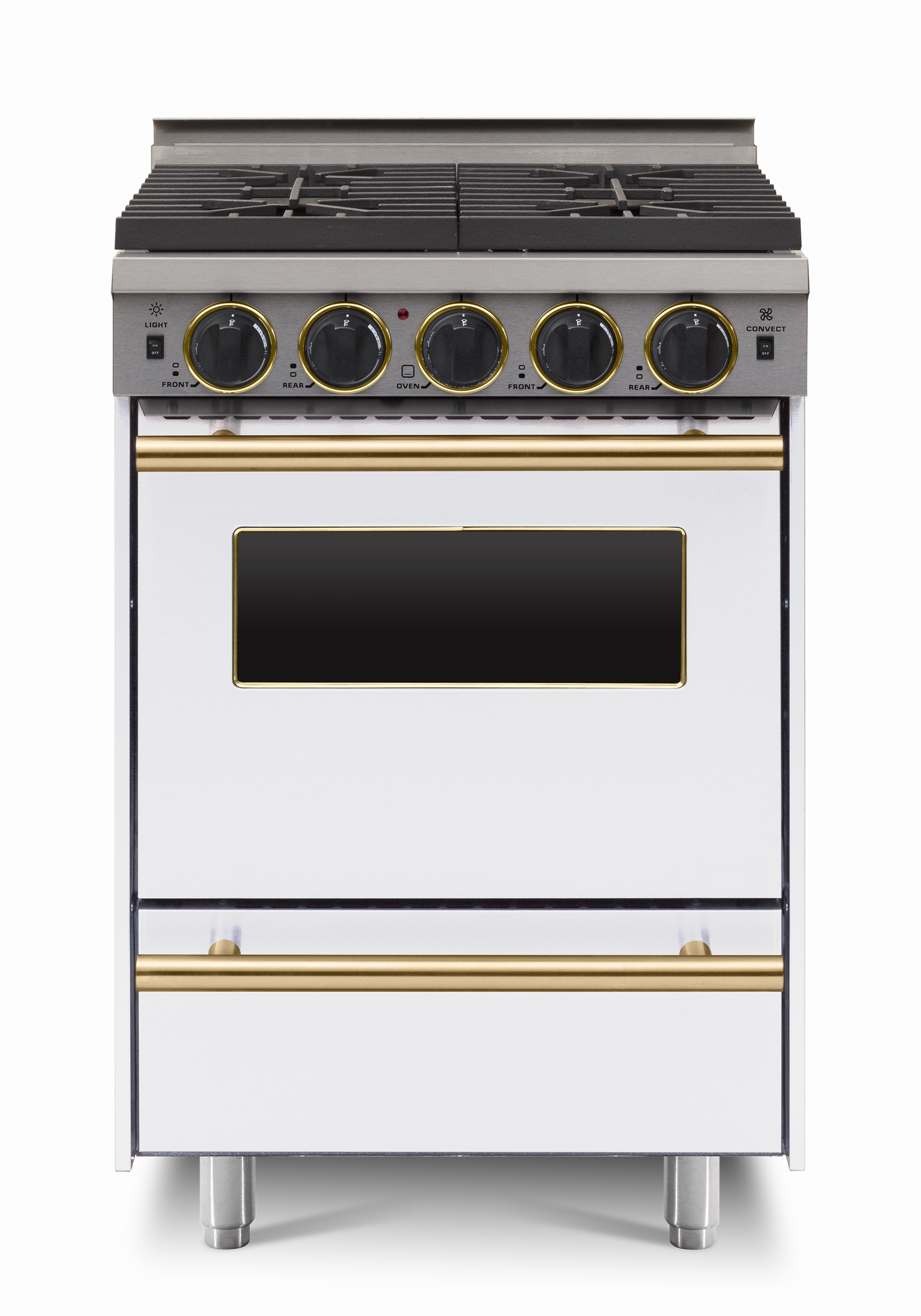 Chicago Brick Oven - 24 All Gas Convection Range - Sealed Burners