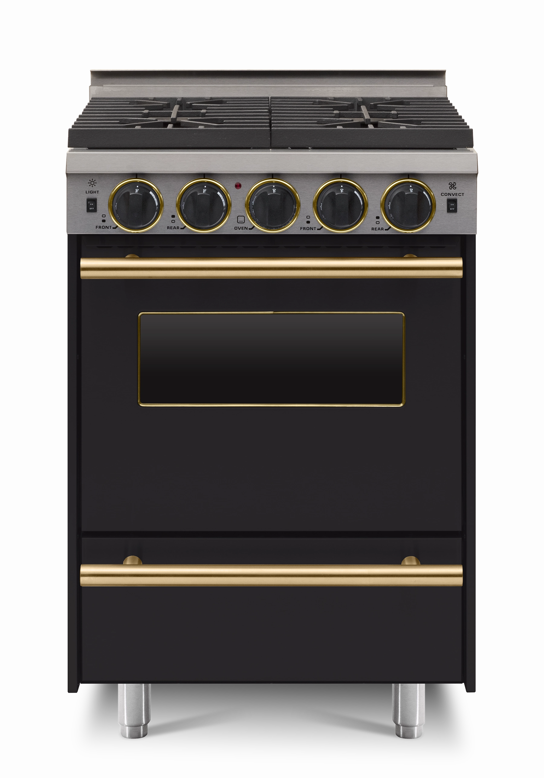 Chicago Brick Oven - 24 LP All-Gas Convection Range - Open Burners