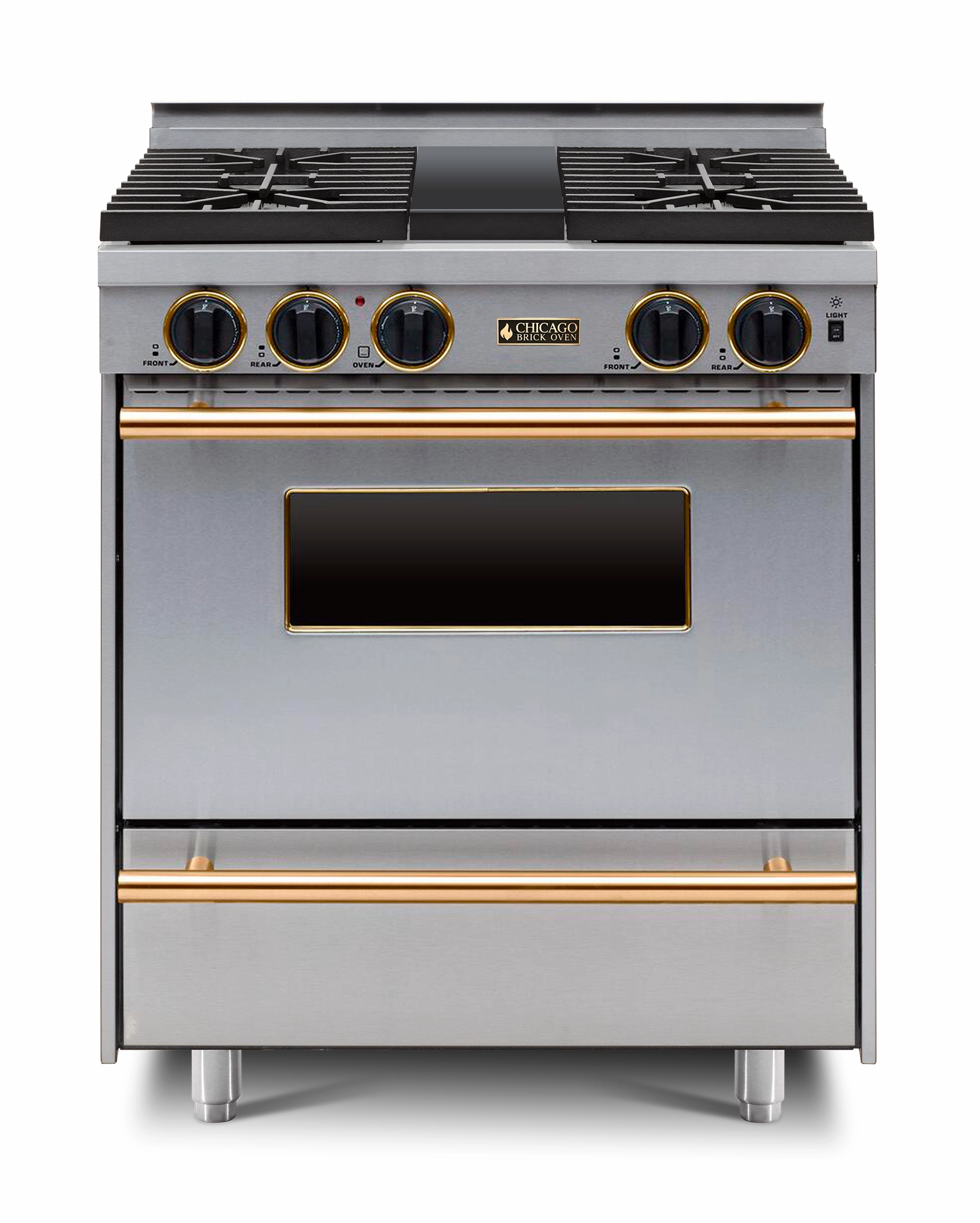 Chicago Brick Oven - 30 All-Gas Convection Range - Sealed Burners