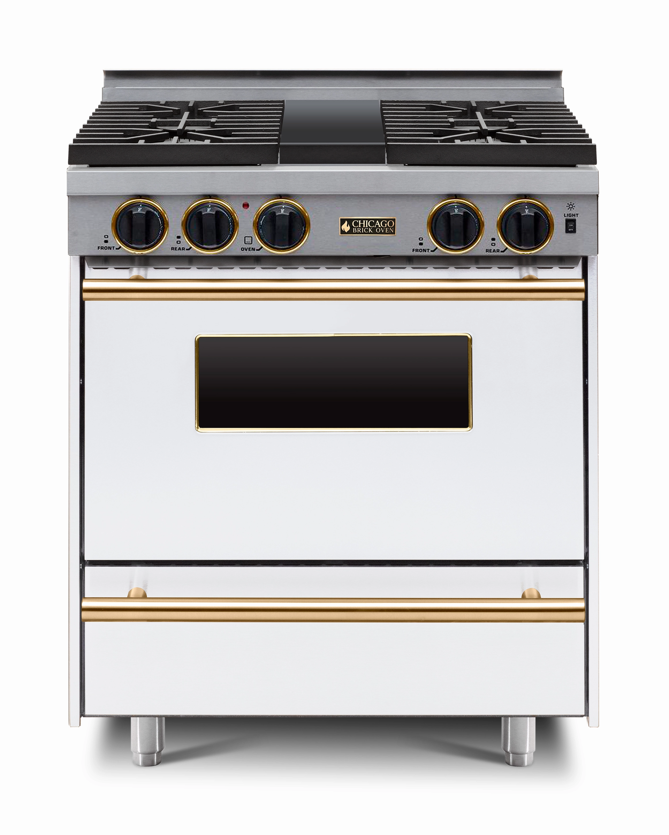 Chicago Brick Oven - 30 All-Gas Convection Range - Sealed Burners