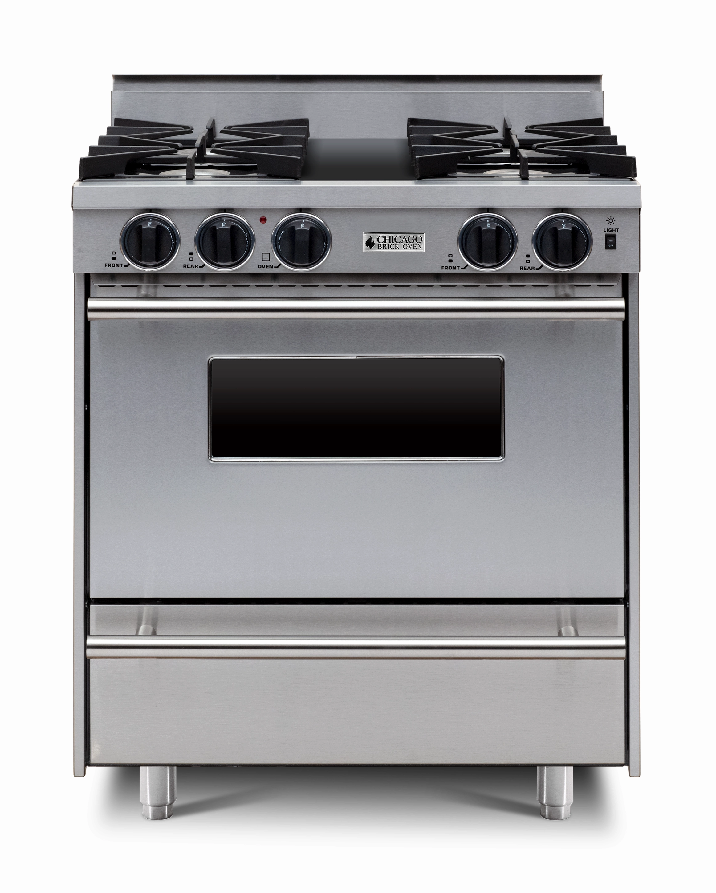 Chicago Brick Oven - 30 All-Gas Range - Open Burners