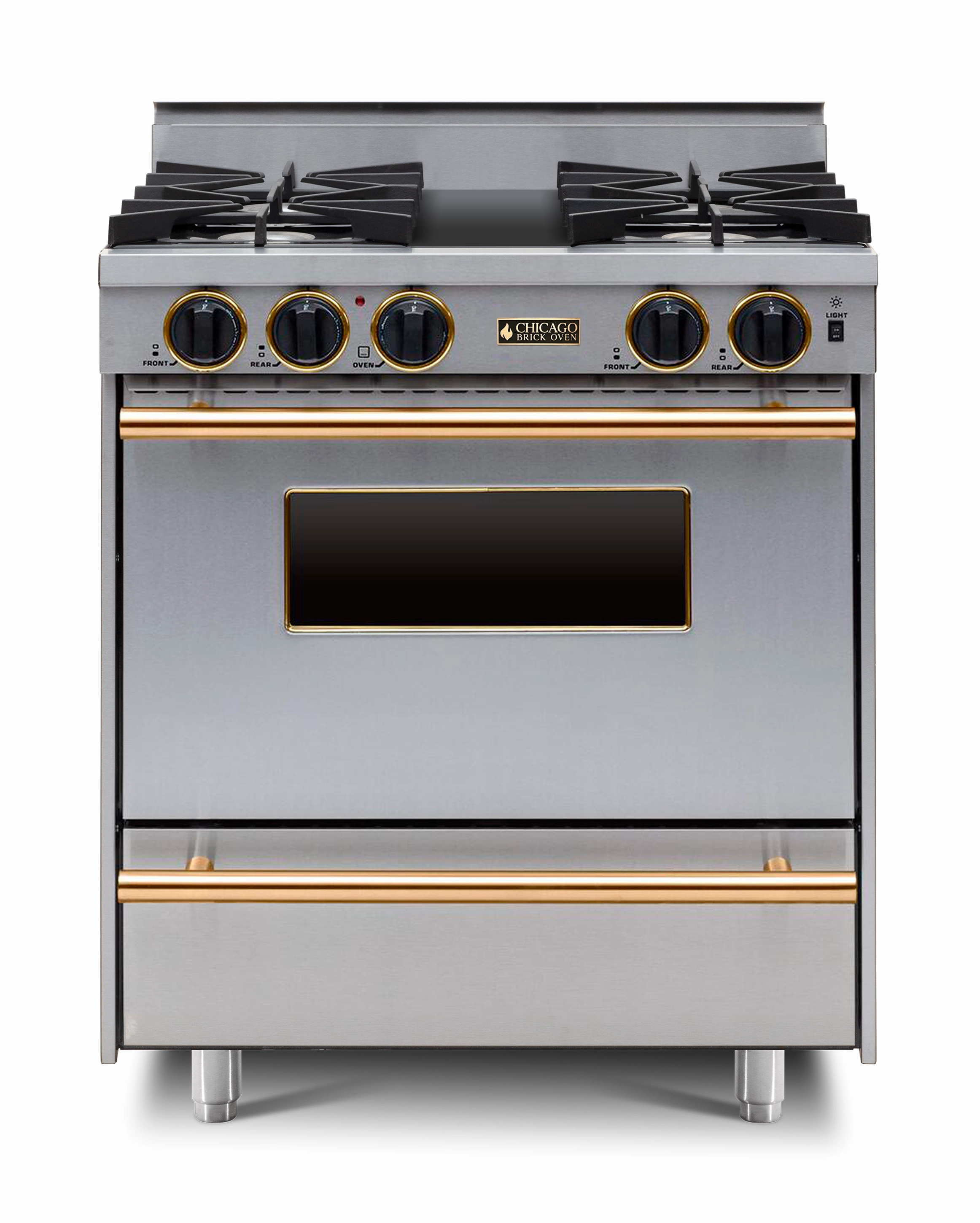 Chicago Brick Oven - 30 All-Gas Range - Open Burners