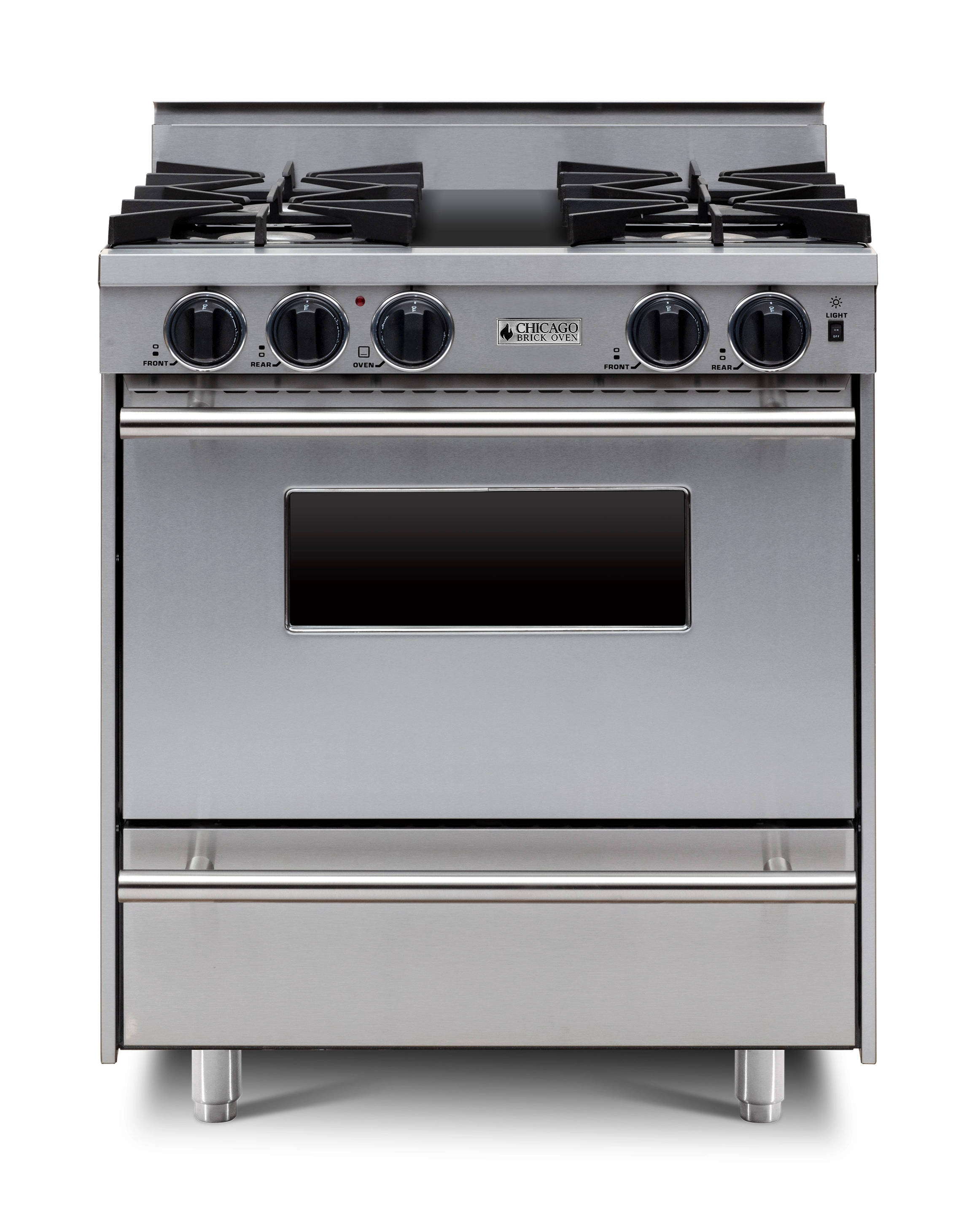 Chicago Brick Oven - 30 LP All-Gas Range - Open Burners