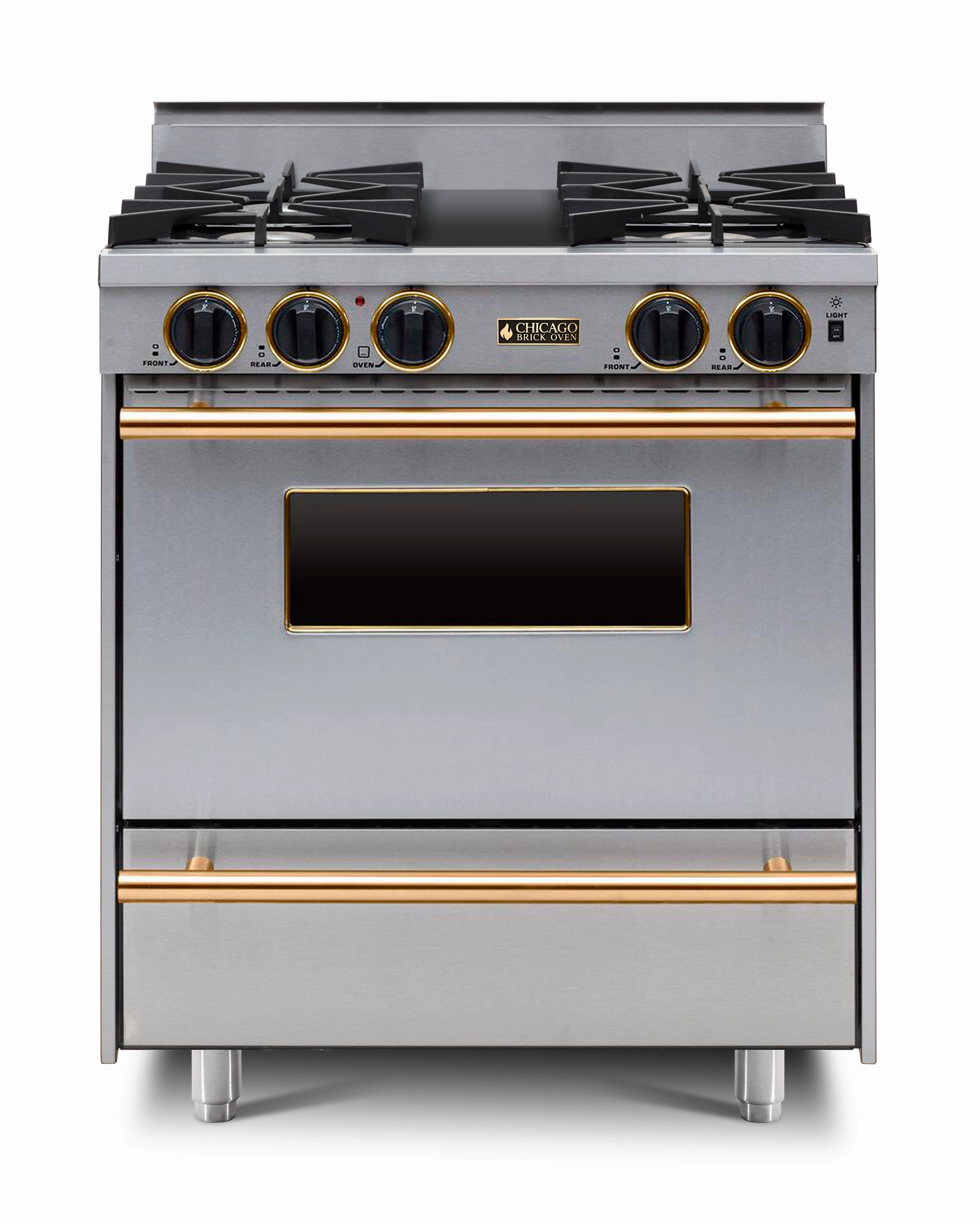 Chicago Brick Oven - 30 LP All-Gas Range - Open Burners