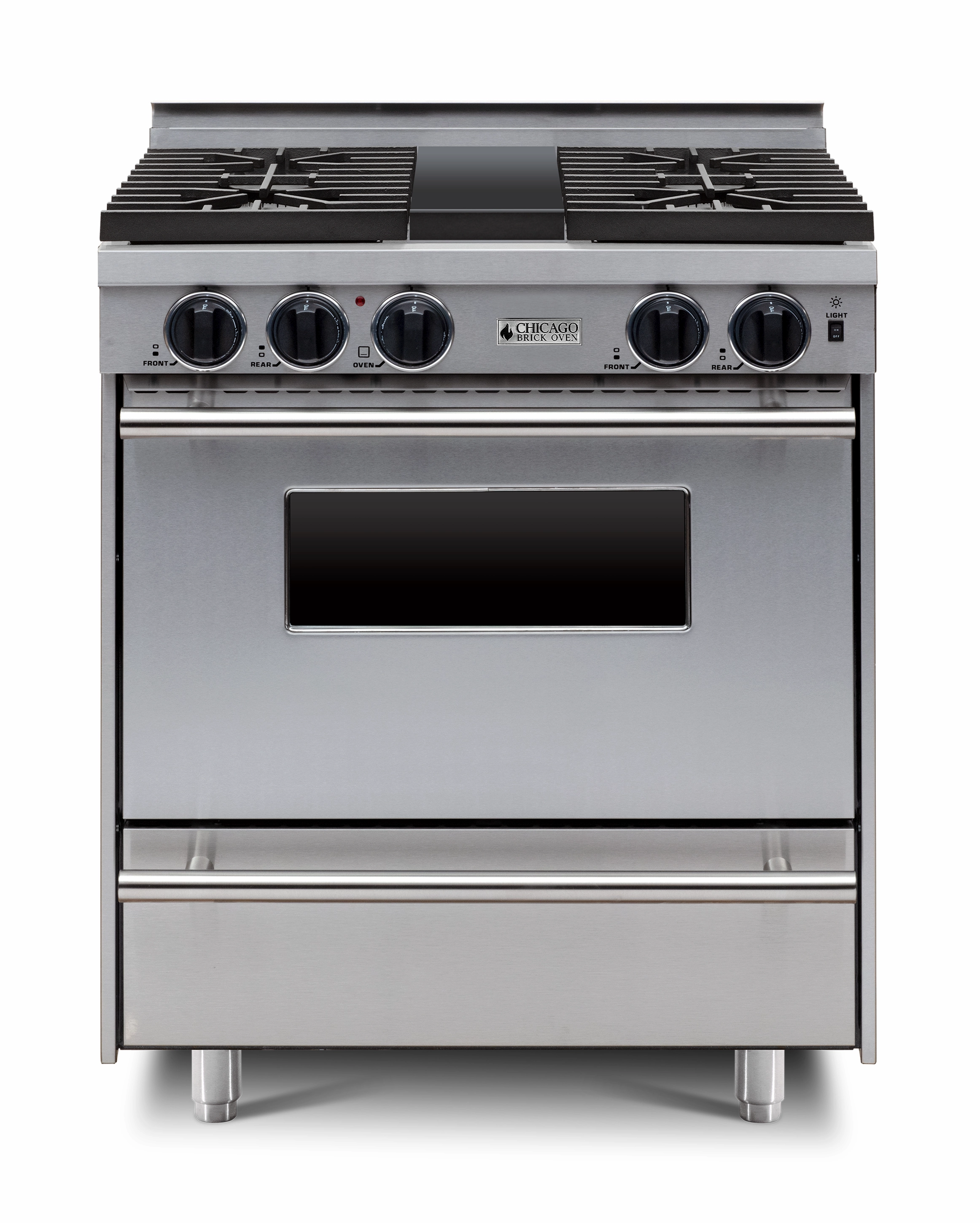 Chicago Brick Oven - 30 LP Gas All-Gas Convection Range - Sealed Burners