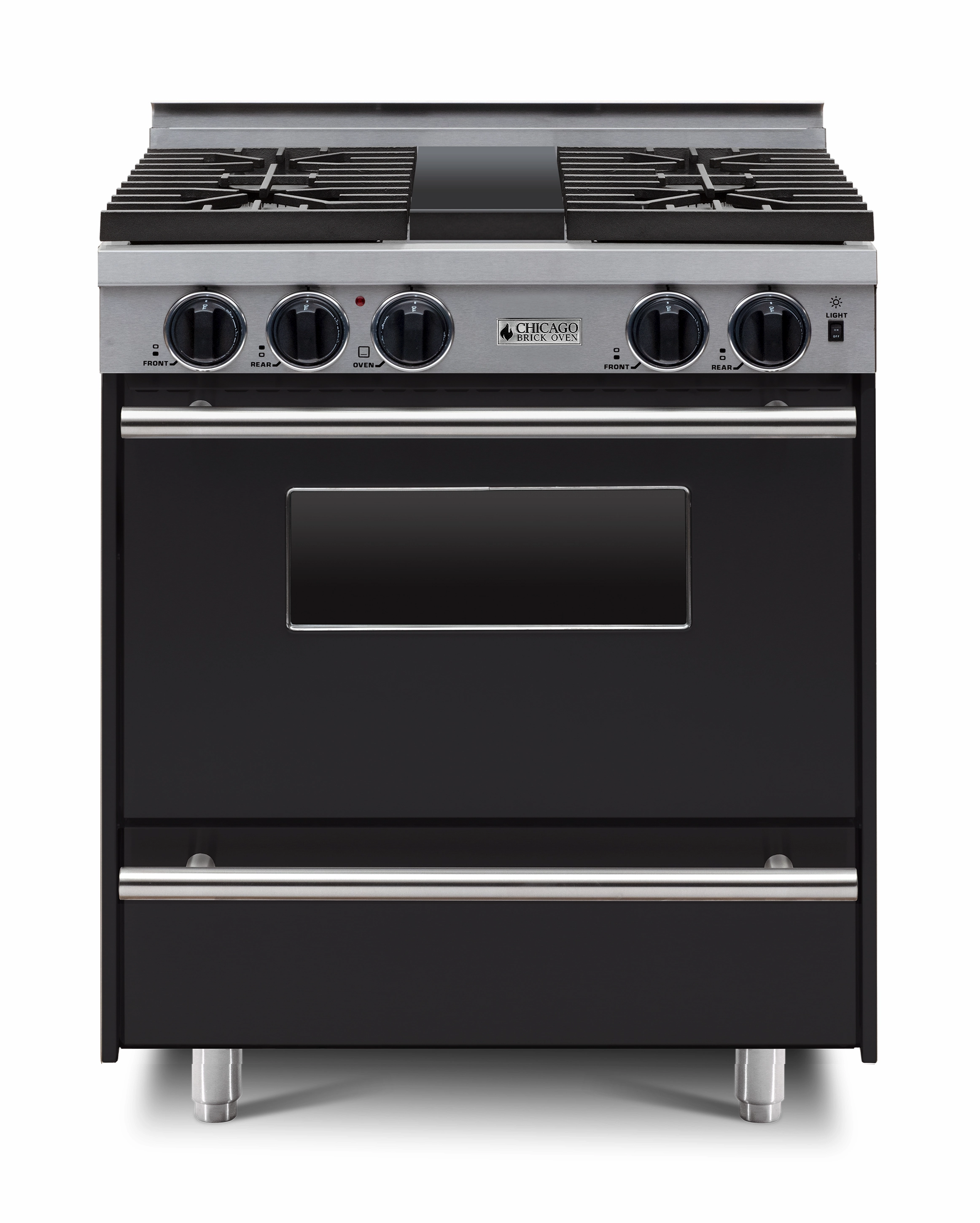 Chicago Brick Oven - 30 LP Gas All-Gas Convection Range - Sealed Burners