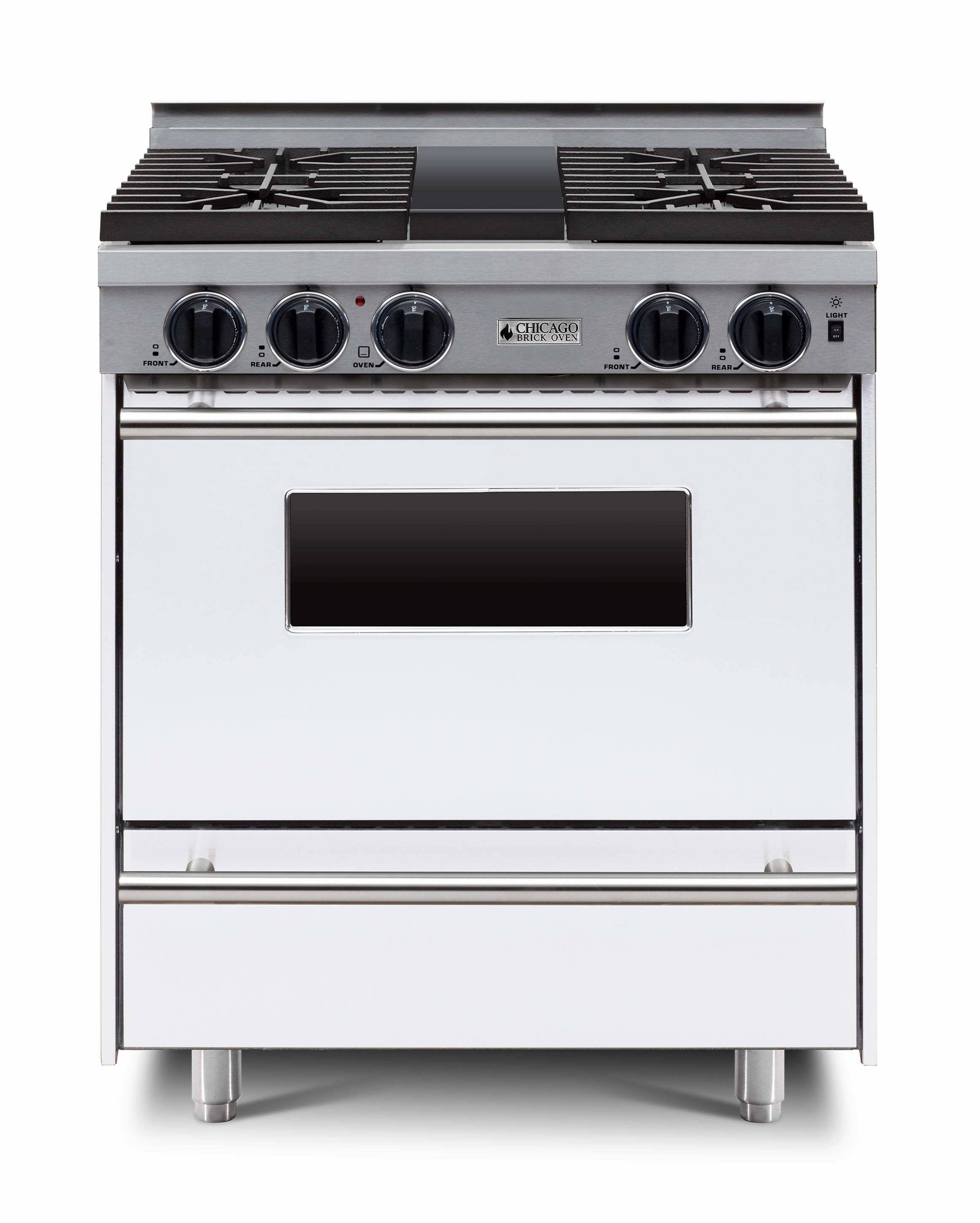 Chicago Brick Oven - 30 LP Gas All-Gas Convection Range - Sealed Burners