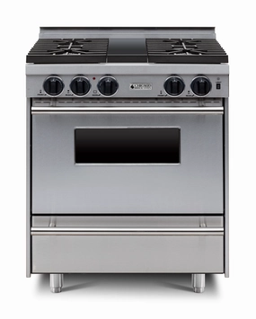 Chicago Brick Oven - 30 LP Gas All-Gas Convection Range - Sealed Burners