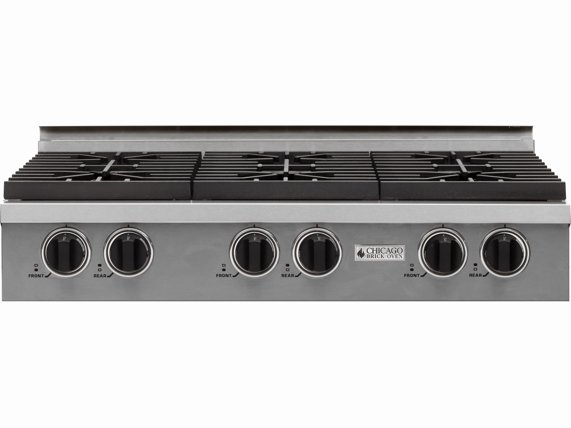Chicago Brick Oven - 36 LP Gas Rangetop with Sealed Burners (4-6 Burner Options) - Professional-Grade Performance