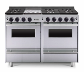 Chicago Brick Oven - 48 All-Gas Convection Range - Sealed Burners
