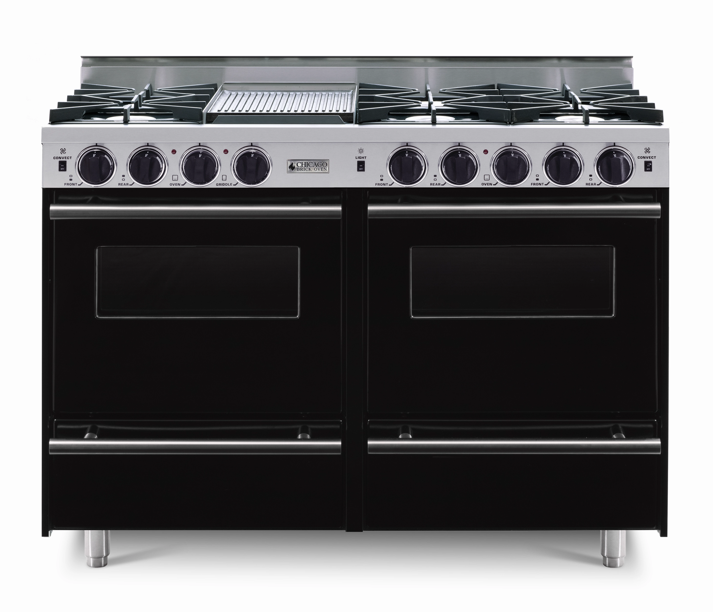 Chicago Brick Oven - 48 All-Gas Range - Open Burners