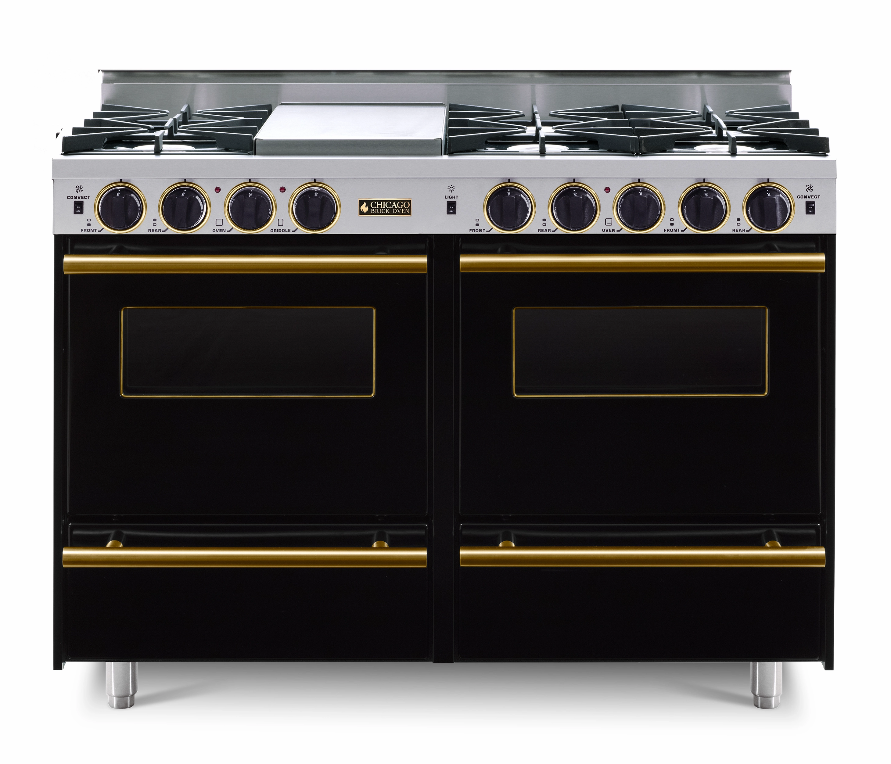 Chicago Brick Oven - 48 All-Gas Range - Open Burners