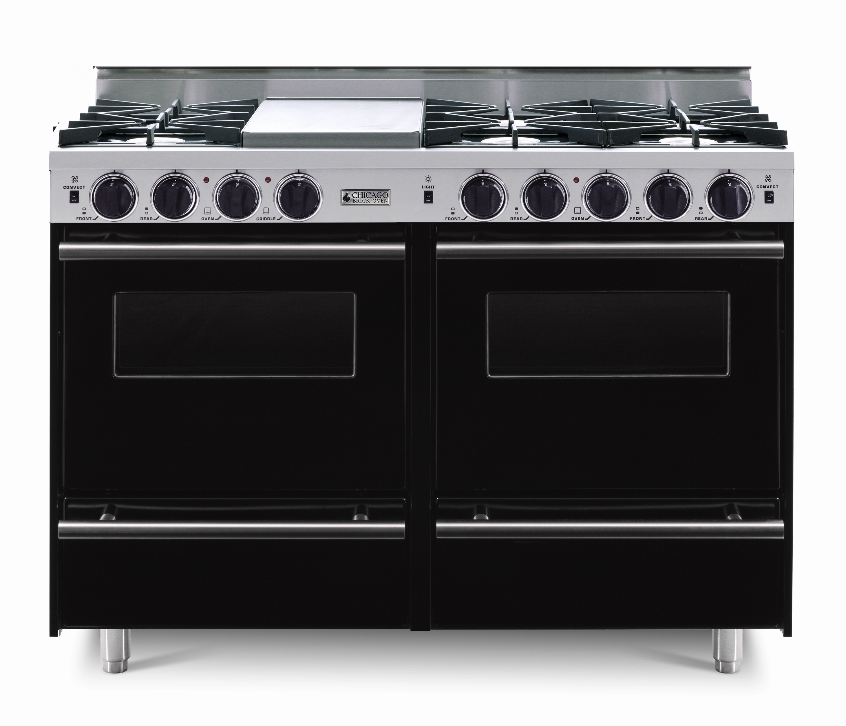 Chicago Brick Oven - 48 All-Gas Range - Open Burners