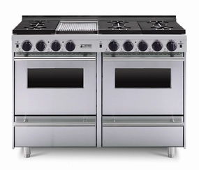 Chicago Brick Oven - 48 LP All-Gas Convection Range - Sealed Burners