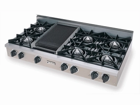 Chicago Brick Oven - 48 LP Gas Rangetop with Open Burners - Pro-Level. Restaurant-Grade Performance