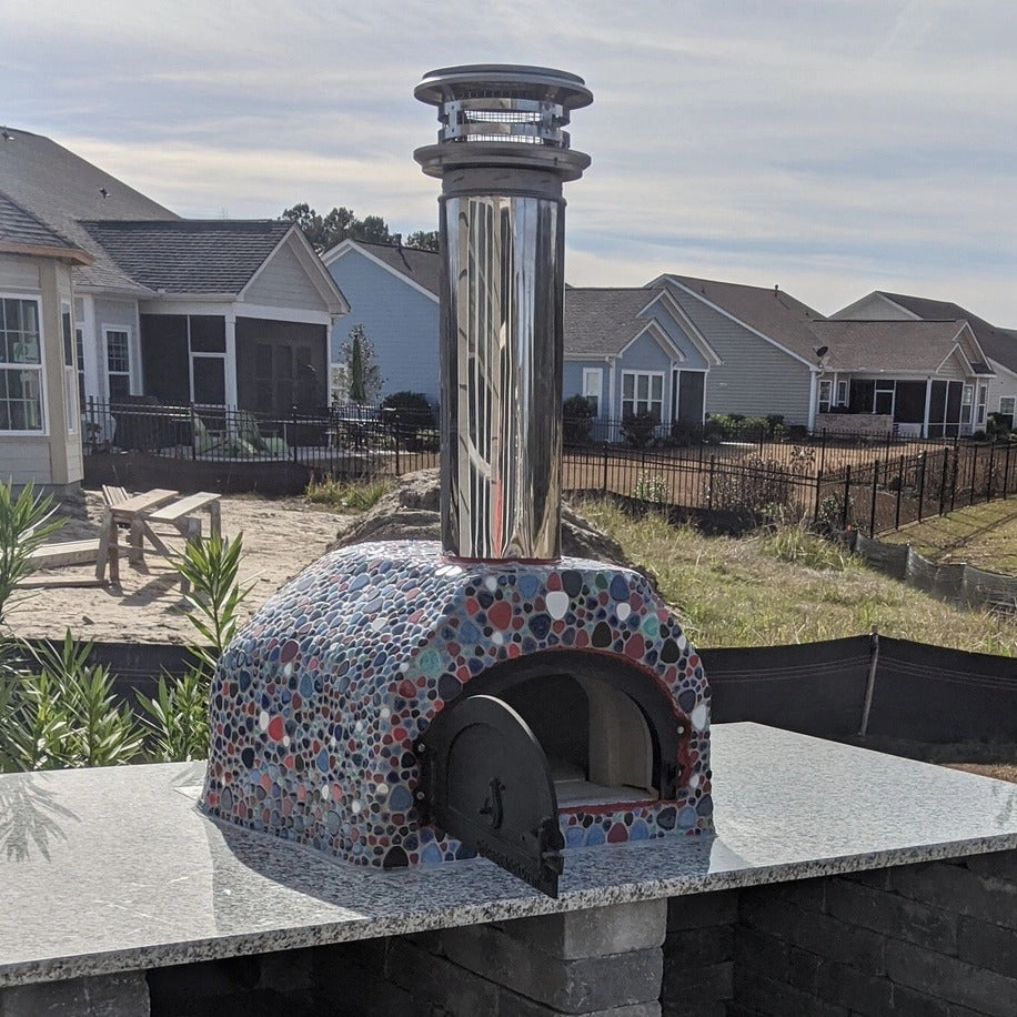 Chicago Brick Oven - CBO 500  DIY Kit | Wood Fired Pizza Oven | Flexibility Meets Affordability | 27 x 22 Cooking Surface