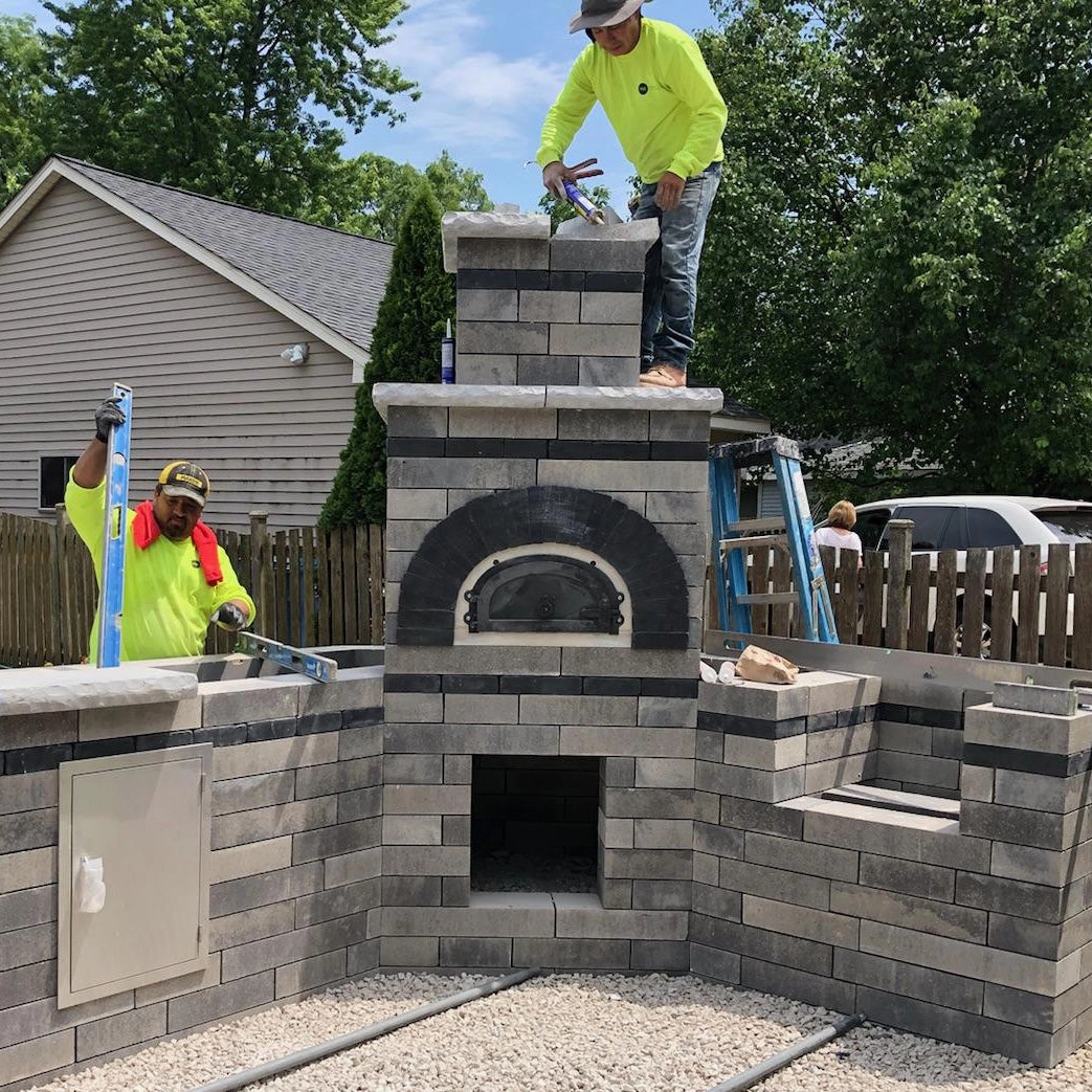 Chicago Brick Oven - CBO 500  DIY Kit | Wood Fired Pizza Oven | Flexibility Meets Affordability | 27 x 22 Cooking Surface
