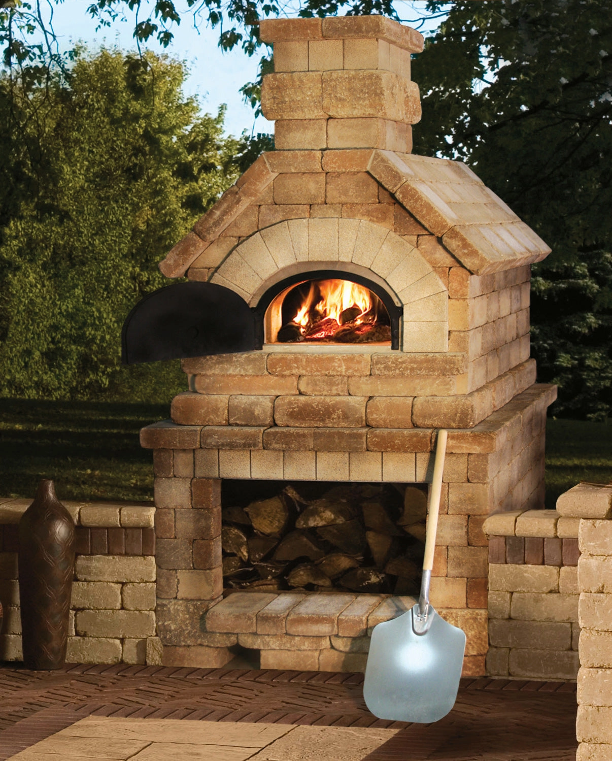 Chicago Brick Oven - CBO 750 DIY Kit | Wood Fired Pizza Oven | Our Most Popular Bundle | 38 x 28 Cooking Surface