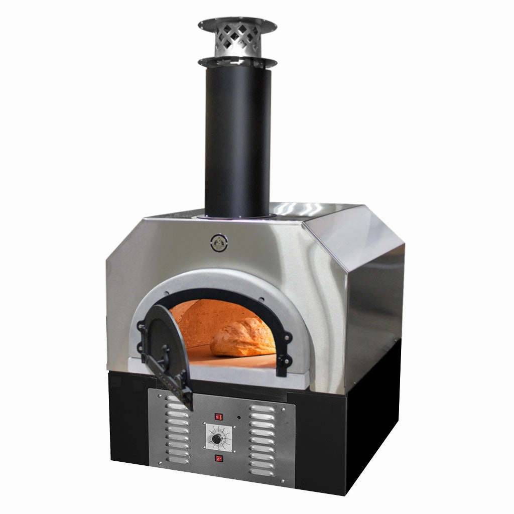Chicago Brick Oven - CBO 750 Hybrid Countertop Pizza Oven (Commercial) | Dual Fuel (Gas and Wood)