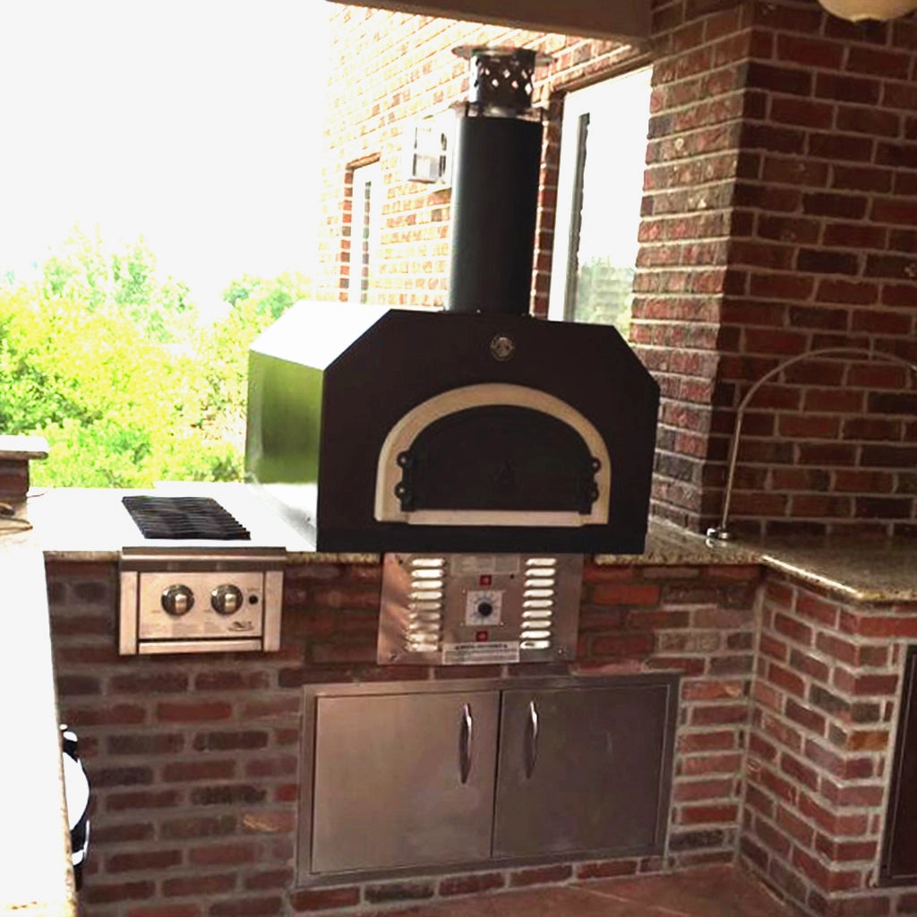 Chicago Brick Oven - CBO 750 Hybrid Countertop Pizza Oven (Residential) | Dual Fuel (Gas and Wood)