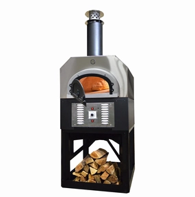 Chicago Brick Oven - CBO 750 Hybrid Pizza Oven with Stand (Residential) | Dual Fuel (Gas and Wood)