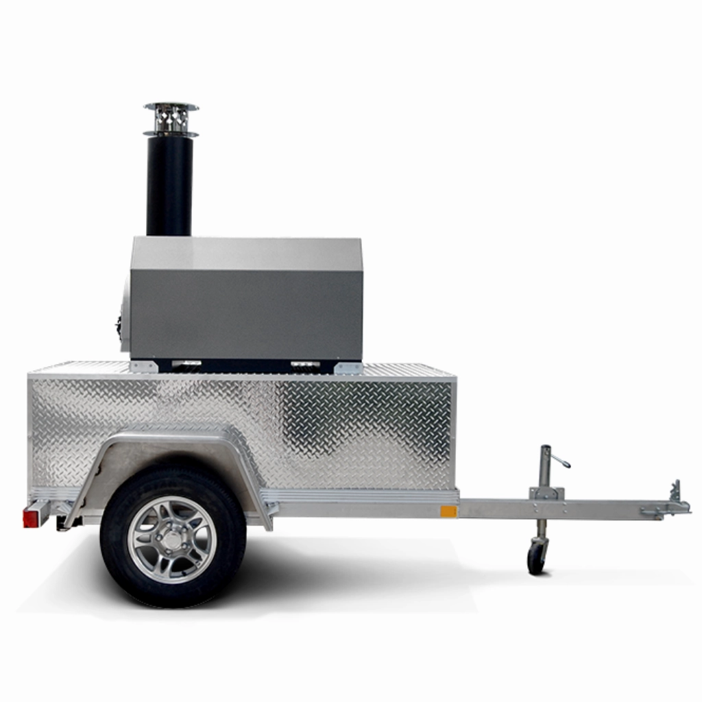 Chicago Brick Oven - CBO 750 Tailgater | Wood Fired Pizza Oven Trailer | 38 X 28 cooking surface | 2-3 - 10 pizzas at a time | 50-60 pizzas an hour