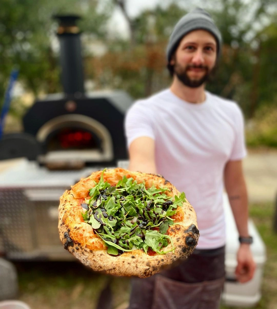 Chicago Brick Oven - CBO 750 Tailgater | Wood Fired Pizza Oven Trailer | 38 X 28 cooking surface | 2-3 - 10 pizzas at a time | 50-60 pizzas an hour