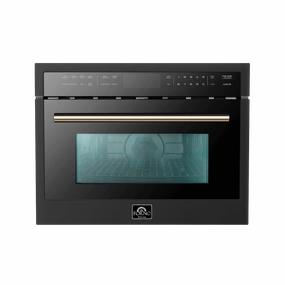 FORNO Oliena Espresso  24 1750 Watt Compact Oven & 1000 Watt Microwave. 1.6 cu. ft.