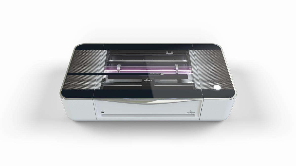Glowforge Pro HD 45 Watt 3D Laser Cutter / Engraver