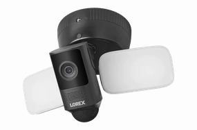 Lorex W452ASDB-E Wi-Fi 2K 4.0-MP Wired Floodlight Security Camera (Black)