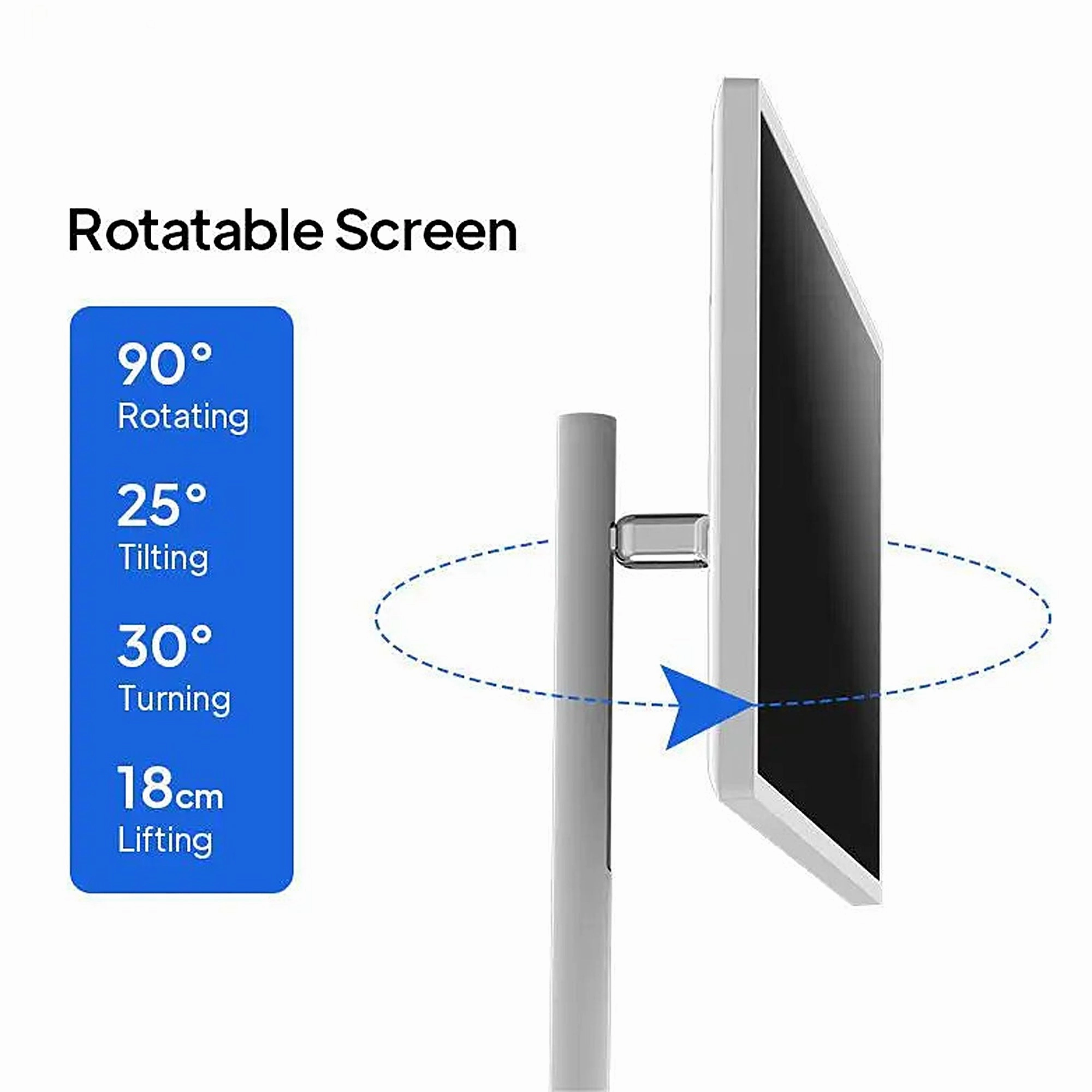 Milex Wireless Wifi TV Smart Screen with Stand