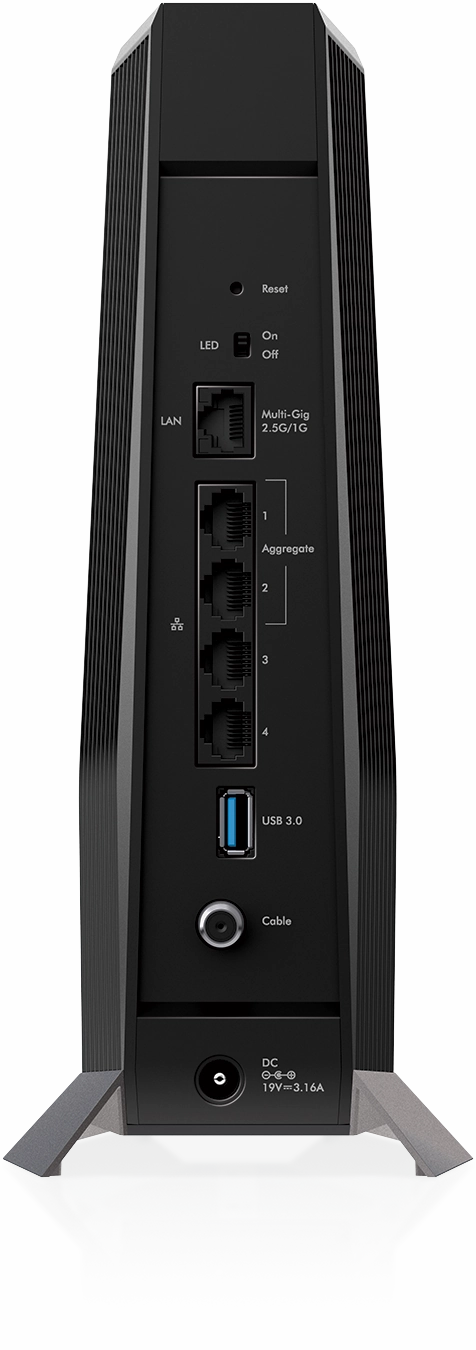 Netgear Nighthawk AX8/8-Stream WiFi 6 Cable Modem Router