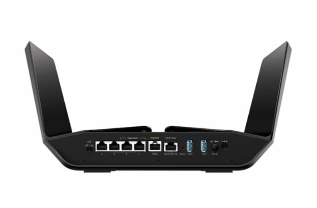 Nighthawk 12-Stream Dual-Band WiFi 6 Router (up to 6Gbps) with NETGEAR Armor. MU-MIMO. USB 3.0 ports