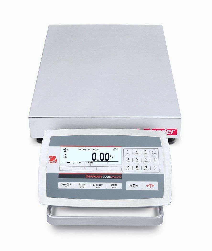 Ohaus D52XW25RTR5 Defender 5000 Low Profile Bench Scale