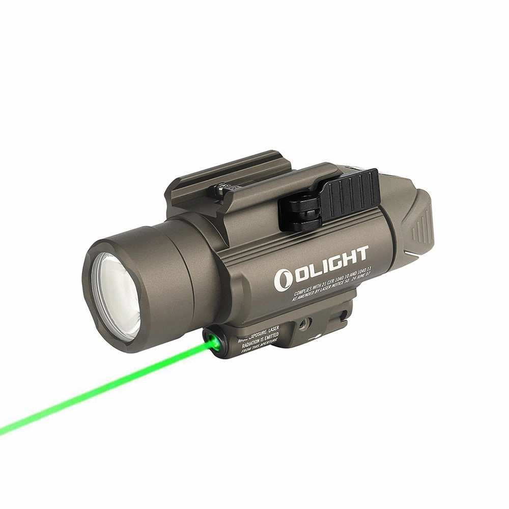 Olight Baldr Pro Tactical Light with Green Laser - 1.350 Lumens