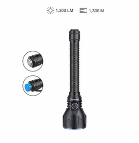 Olight Javelot Turbo High-Lumen Tactical Long Distance Flashlight - 1.300 meters