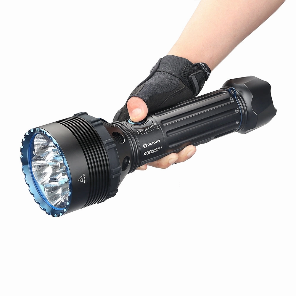 Olight X9R Marauder - 25.000 Lumens - Powerful Search Flashlight
