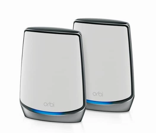 Orbi Tri-Band WiFi 6 Mesh System. 6Gbps. Router   1 Satellite (AX6000)