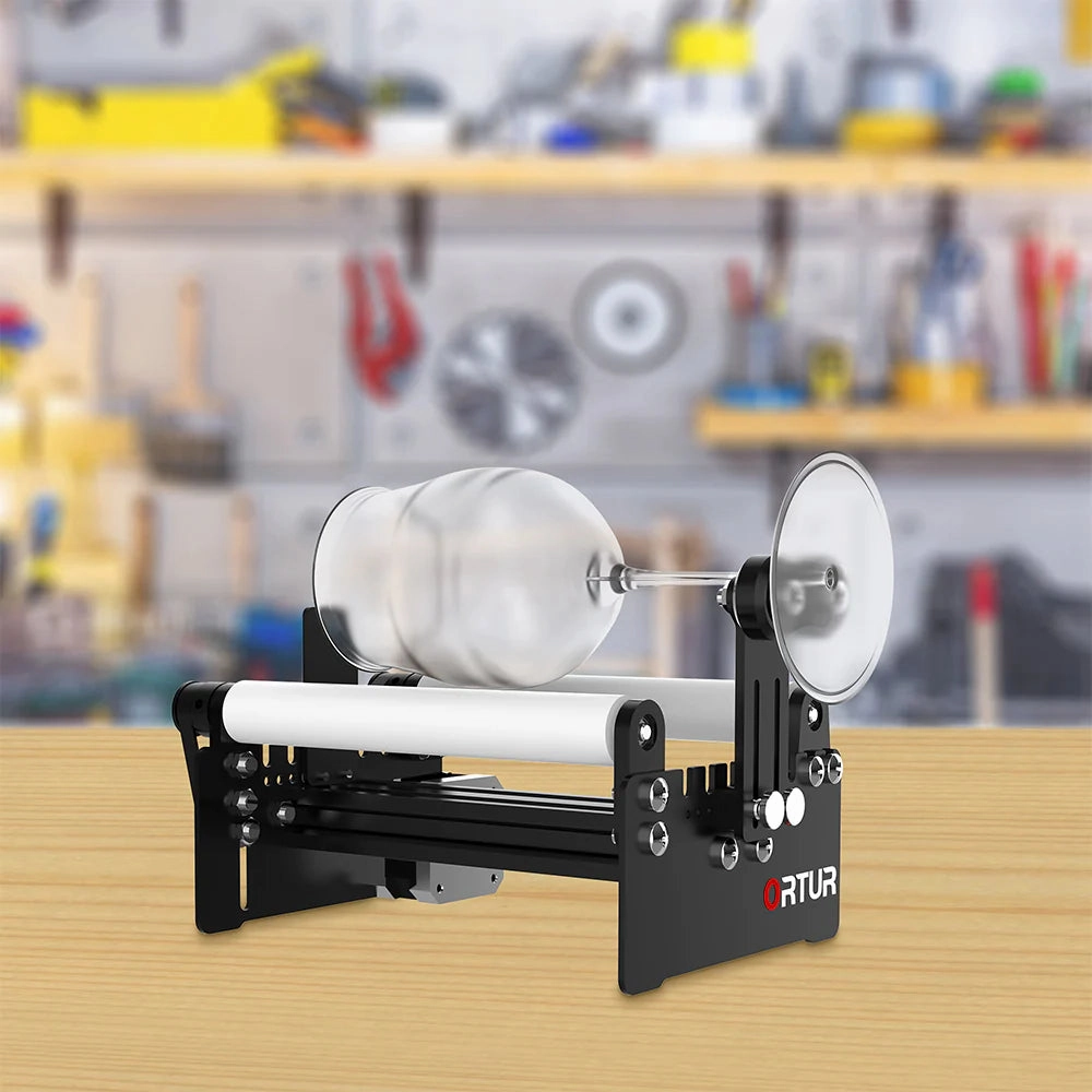 Ortur YRR 2.0 Rotary Roller for Cylinder Engraving