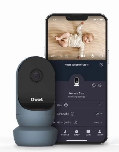 Owlet Cam 2 Wi-Fi Smart Baby Monitor with 1080p Full HD Video